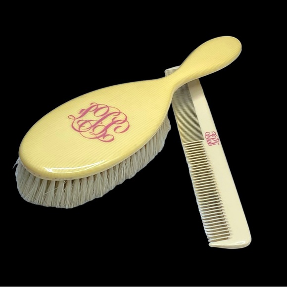 🌺Vintage French Ivory Brush & Comb - Picture 10 of 11